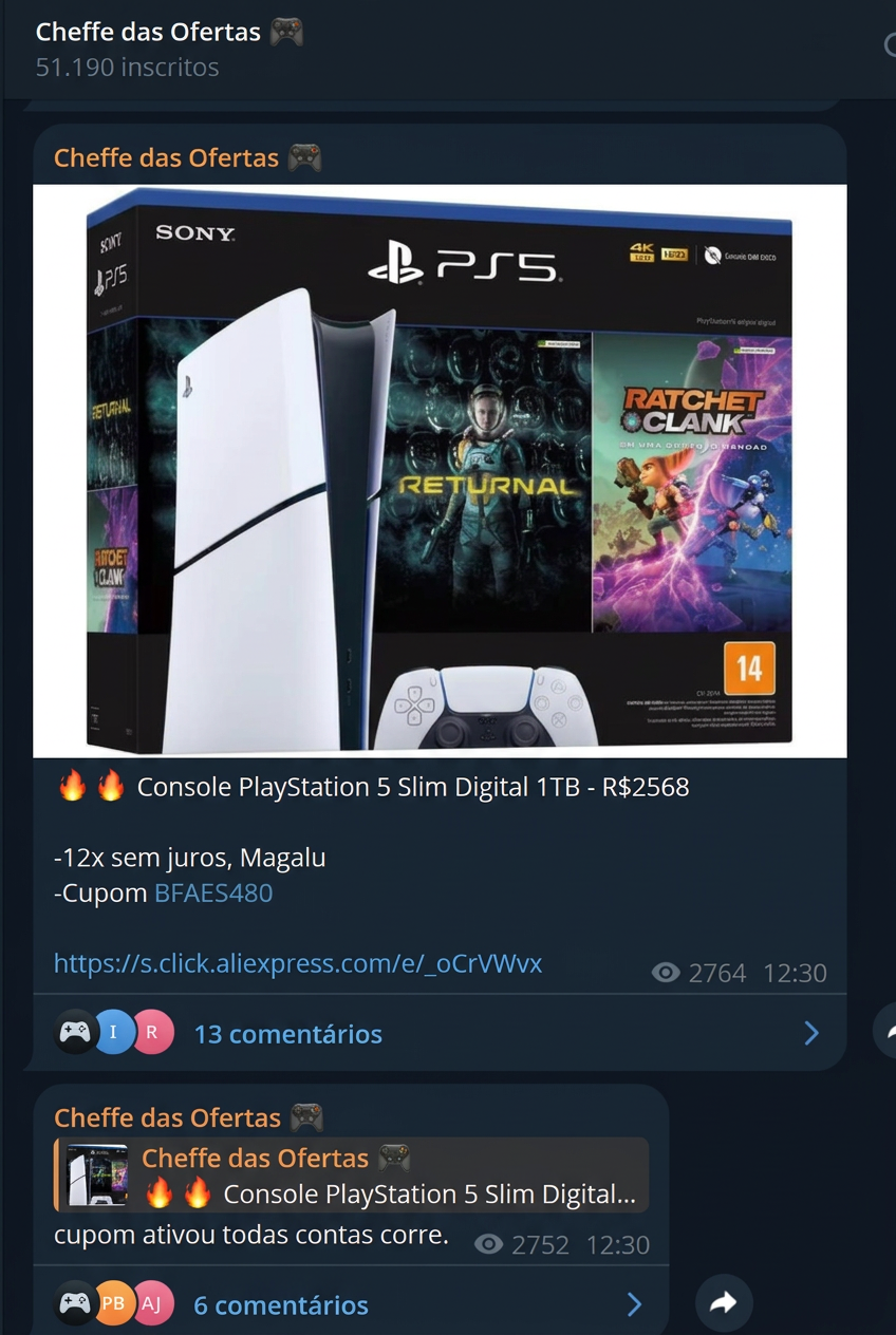 Oferta de PlayStation 5 Slim